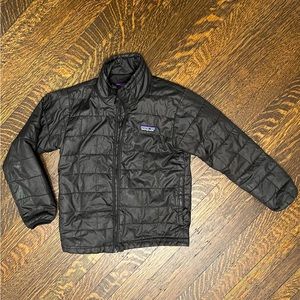 Patagonia primaloft nano puff jacket black unisex size 5/6